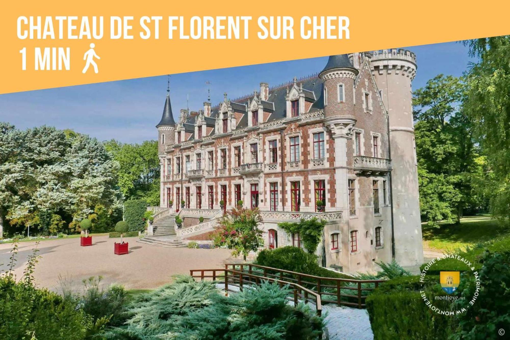 L'Escale En Amerique - Home Homy Saint-Florent-sur-Cher Exteriör bild